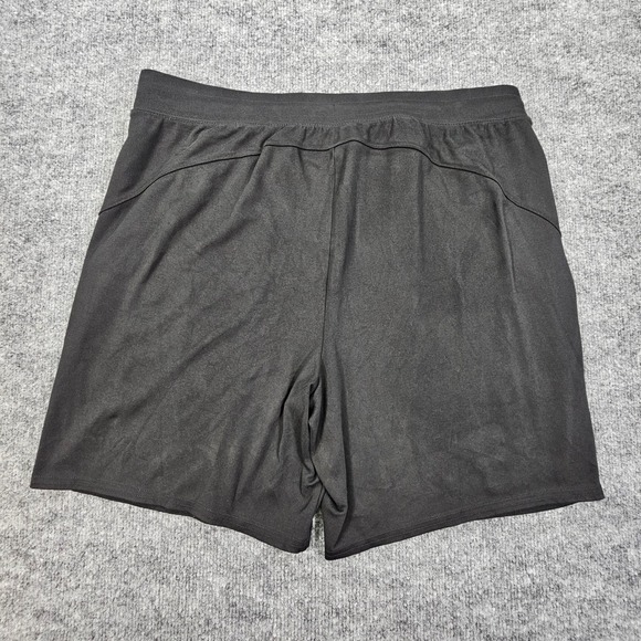 Gilly Hicks Go Recharge Men's Athletic Shorts L Black Gym Running Zipper Pockets - Picture 9 of 9